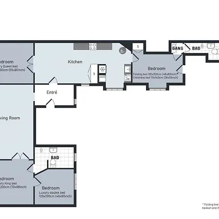 Waterfront Penthouseflat 129 Sqm